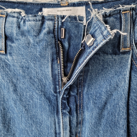 SLVRLAKE Taylor Wide Leg Pleated Jeans Size 29 In Sweet Memory - Picture 8 of 14